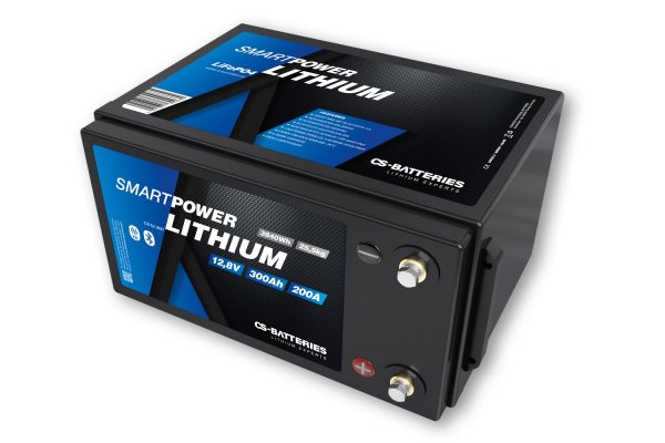 Smart Power Lithium Accu 300Ah 12,8V BT 5.0 Heating Pack