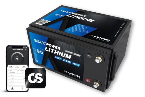 Smart Power Lithium Accu 300Ah 12,8V BT 5.0 Heating Pack