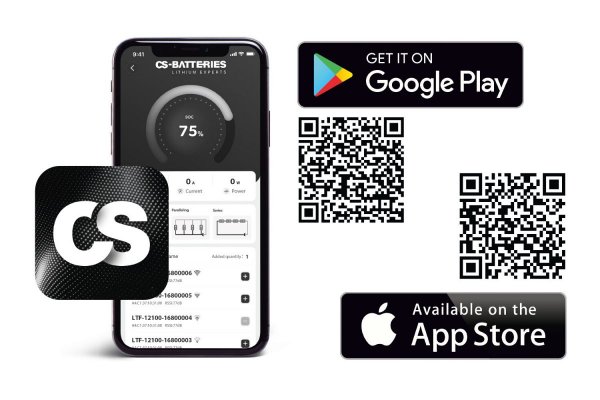 Smart Power Lithium Accu 180Ah 12,8V BT 5.0 Heating Pack