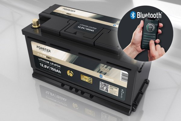 Forster Lithium Accu Standaard 150Ah 12,8V BT BMS