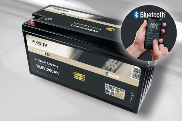 Forster Lithium Accu Standaard 200Ah 12,8V BT BMS