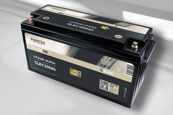 Forster Lithium Accu Standaard 200Ah 12,8V BT BMS