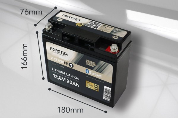 Forster Lithium Mover  Accu Standaard 20Ah 12,8V BT BMS