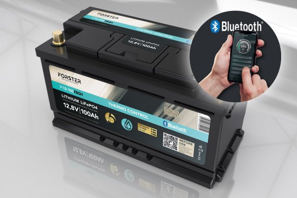 Forster Lithium Accu 100Ah 12,8V Thermo Control BT BMS