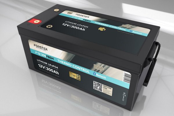 Forster Lithium Accu 300Ah  12,8V Thermo Control BT BMS