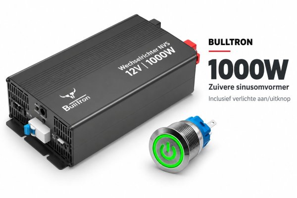 Smart Power Nomad Start Lithium pakket 100Ah / Omvormer 1000W / installatie incl.