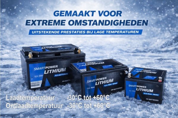 Smart Power Lithium Accu 520Ah 12,8V BT 5.0 Heating Pack