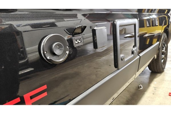 Wattstunde inbouw stekker met klepje voor zonnepaneel  (incl. vzkst)