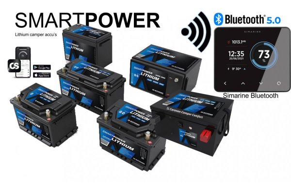 Smart Power lithium / Simarine Pico v2 Display Bluetooth 5.0