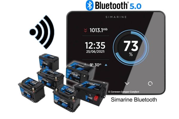 Smart Power lithium / Simarine Pico v2 Display Bluetooth 5.0