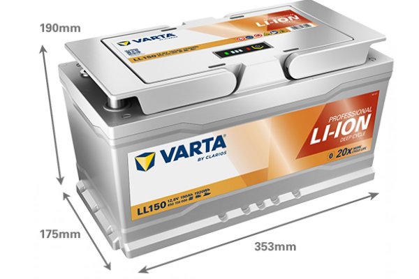 Varta LL 150 Professional Li-ion 12,8V 150Ah Lithium Camper