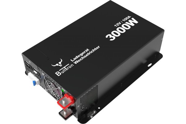 BullTron Combi Lader/Omvormer 3000W-12V/230V 100A + display