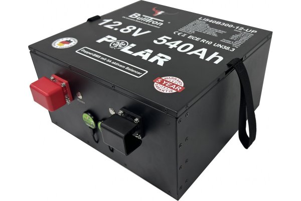 BullTron 540Ah LiFePO4 12.8V Polar Accu  met Bluetooth BMS
