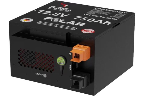 BullTron 750Ah LiFePO4 12.8V Polar Accu  met Bluetooth BMS