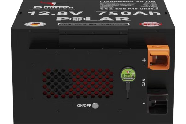BullTron 750Ah LiFePO4 12.8V Polar Accu  met Bluetooth BMS