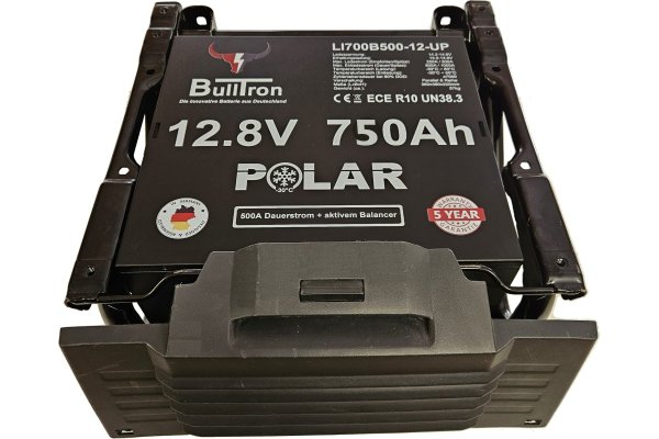 BullTron 750Ah LiFePO4 12.8V Polar Accu  met Bluetooth BMS