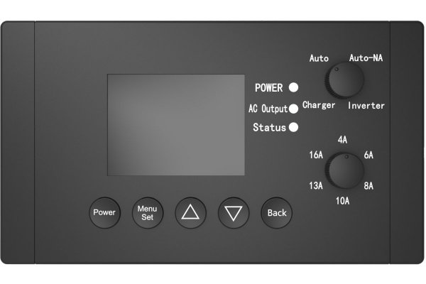 BullTron Combi Lader/Omvormer 2000W-12V/230V 80A + display