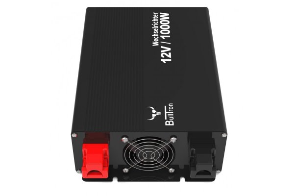 BullTron Omvormer 1000W-12V/230V + aan/uit schakelaar