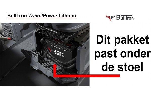 BullTron TravelPower One / Off-Grid 170Ah (Li) met 2000Watt Omvormer