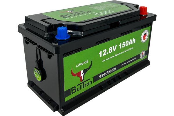 Bulltron 150Ah LiFePO4 12.8V Basic Accu met Bluetooth BMS