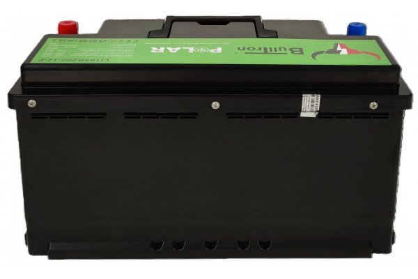 BullTron 165Ah LiFePO4 12.8V Polar Accu met Bluetooth BMS