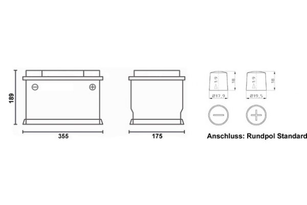 BullTron 185Ah LiFePO4 12.8V Polar Accu met Bluetooth BMS