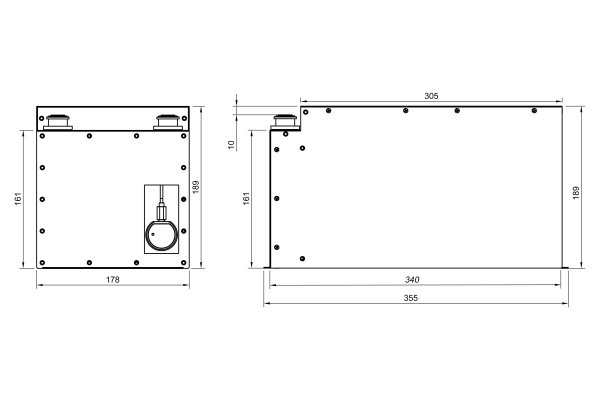 BullTron 270Ah LiFePO4 12.8V Polar Accu met Bluetooth BMS