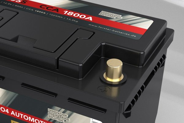 Forster Premium Lithium Start Accu 12,8V 85Ah 1800A inclusief montage