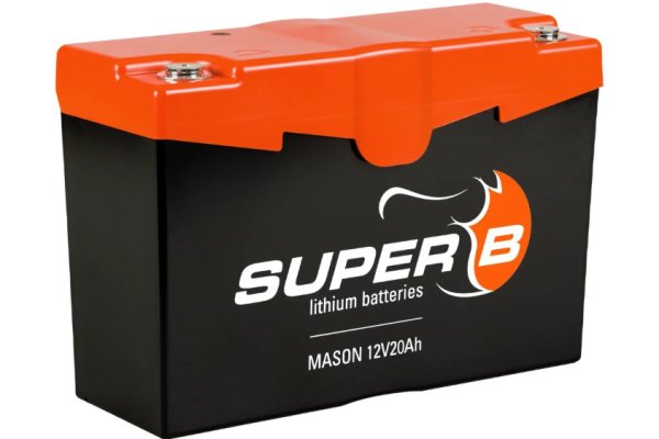 Super-B Smart Start Mason 12V20A LiFePO4 interne BMS Lithium
