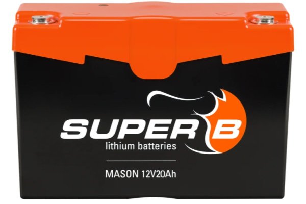 Super-B Smart Start Mason 12V20A LiFePO4 interne BMS Lithium