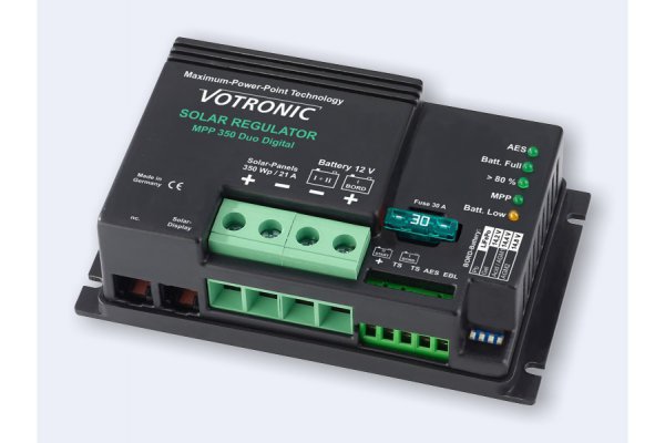 Votronic MPPT regelaar 350Wp 25,5A (Solar 50V max,21A max)