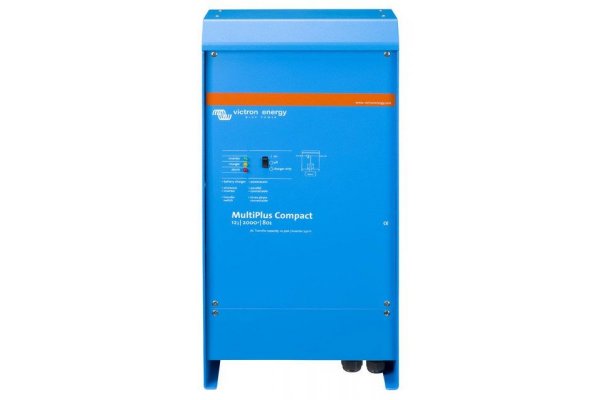 VICTRON MULTIPLUS COMPACT 12/2000-80 OMVORMER EN ACCULADER