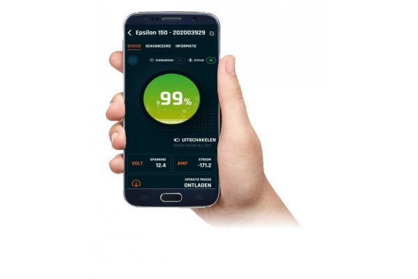 Compleet SuperB 100Ah systeem De Luxe L / installatie inclusief