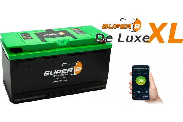 Compleet SuperB 150Ah systeem De Luxe XL / installatie inclusief