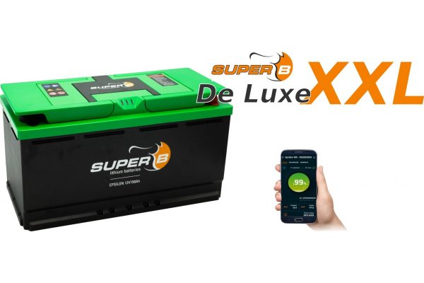 Compleet SuperB 150Ah systeem De Luxe XXL / installatie inclusief
