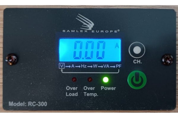 Samlex RC 300 AB voor omvormer SWI 1600, 2100, 3000 watt