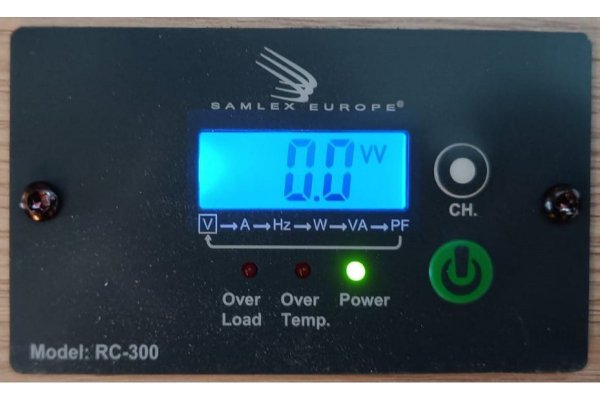 Samlex RC 300 AB voor omvormer SWI 1600, 2100, 3000 watt