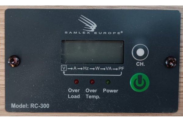 Samlex RC 300 AB voor omvormer SWI 1600, 2100, 3000 watt