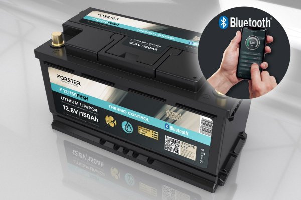 Forster Lithium Accu 150Ah 12,8V Thermo control BT BMS
