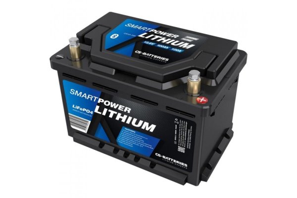 Smart Power Lithium Accu 100Ah 12,8V BT 5.0 Heating Pack