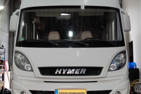 Hymer B 578 camper over naar SuperB Lithium en extra zonnepaneel